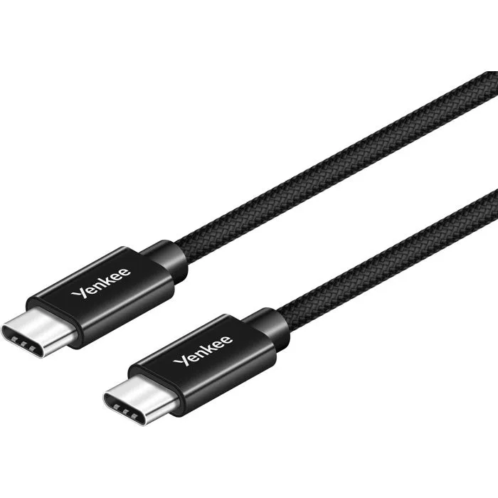 Yenkee Cable USB-C YCU C102 BK 2 m Negro 0 Yenkee Cable USB-C YCU C102 BK 2 m Negro 0