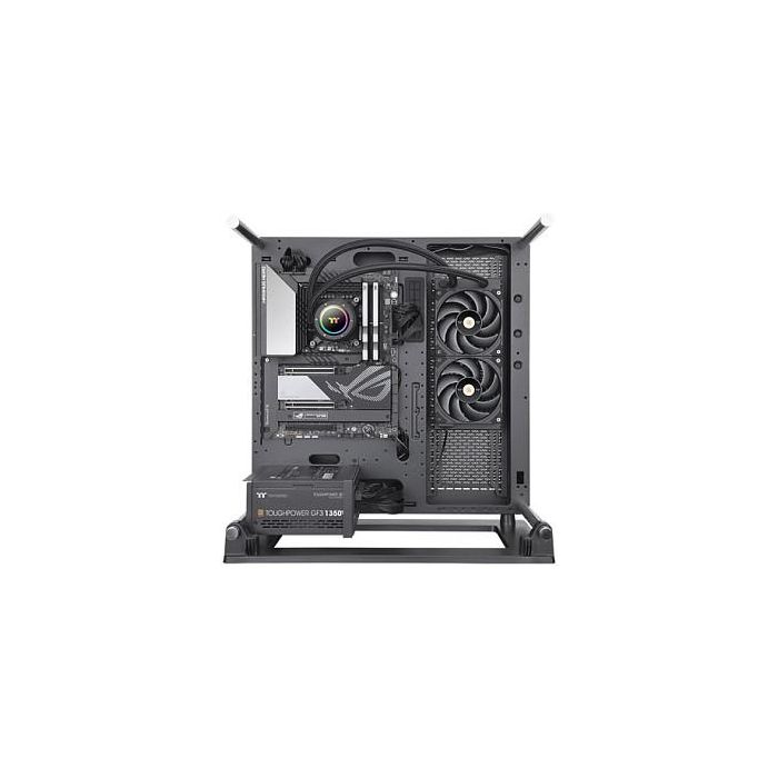 Thermaltake Toughliquid 240 EX Pro - Refrigeración Líquida All-in-One con ARGB Sync (CL-W418-PL00BL-A) - 2 Ventiladores de 12 cm - Negro - Compatible Intel y AMD