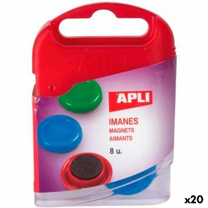Imanes Apli Ø 2 cm 8 Piezas (20 Unidades) 0 Imanes Apli Ø 2 cm 8 Piezas (20 Unidades) 0
