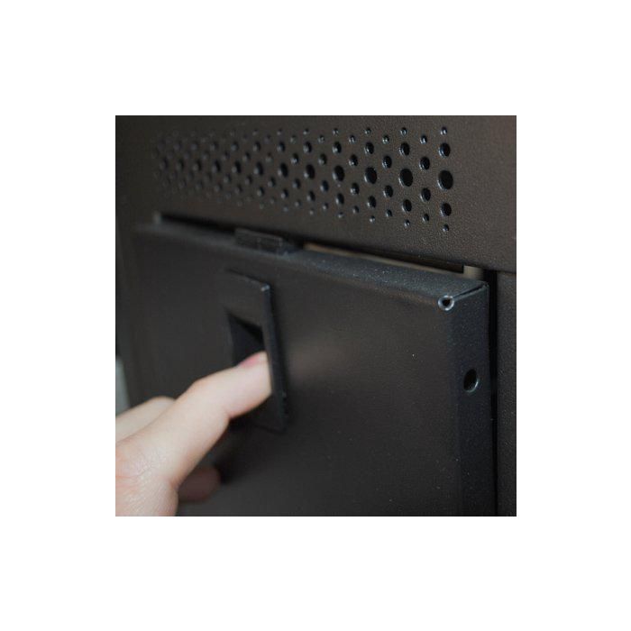 MicroConnect Armario mini mural 10 pulgadas 7HU Negro RAL 9004