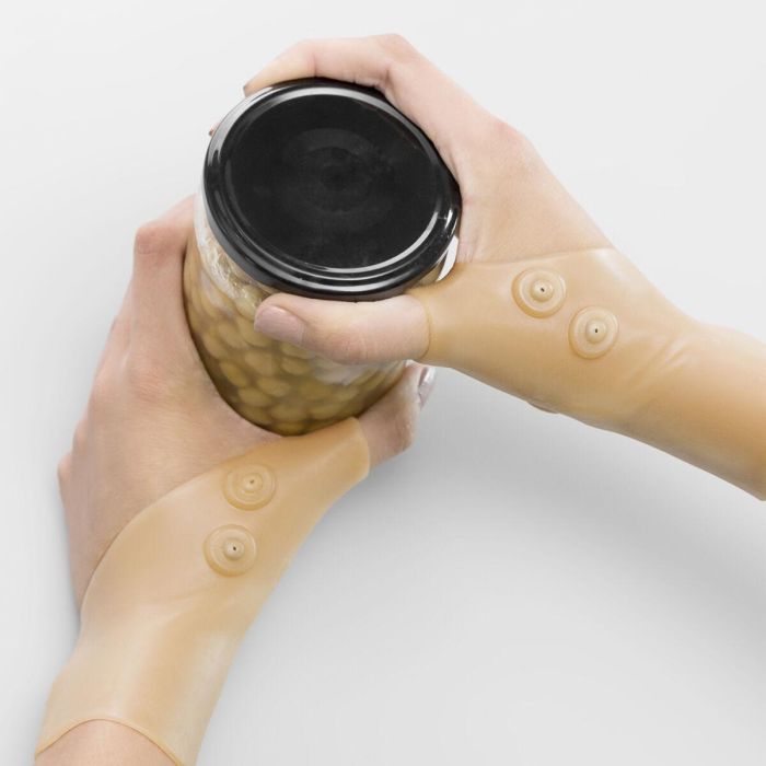 Muñequeras de Compresión con Puntos Magnéticos Imontic InnovaGoods 2 Unidades 5 Muñequeras de Compresión con Puntos Magnéticos Imontic InnovaGoods 2 Unidades 5