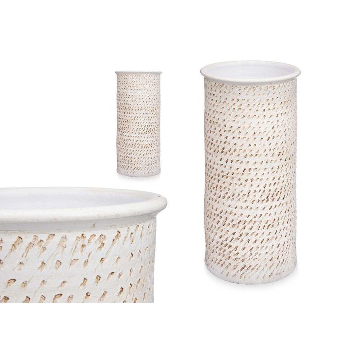 Paraguero Ceramica Puntos 50Cm Beige Giftdecor Paraguero Ceramica Puntos 50Cm Beige Giftdecor