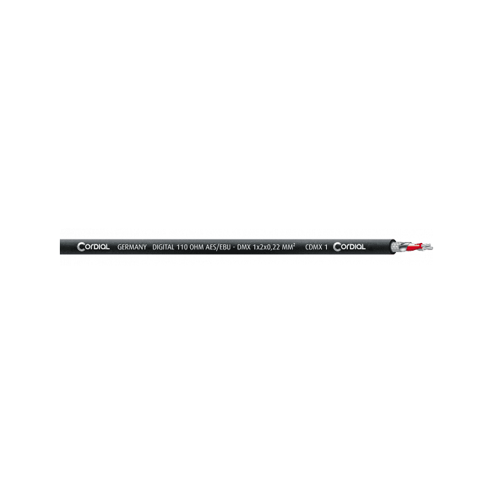 Bobina Cable Dmx Awg 24 De 100 M Delgado Bobina Cable Dmx Awg 24 De 100 M Delgado