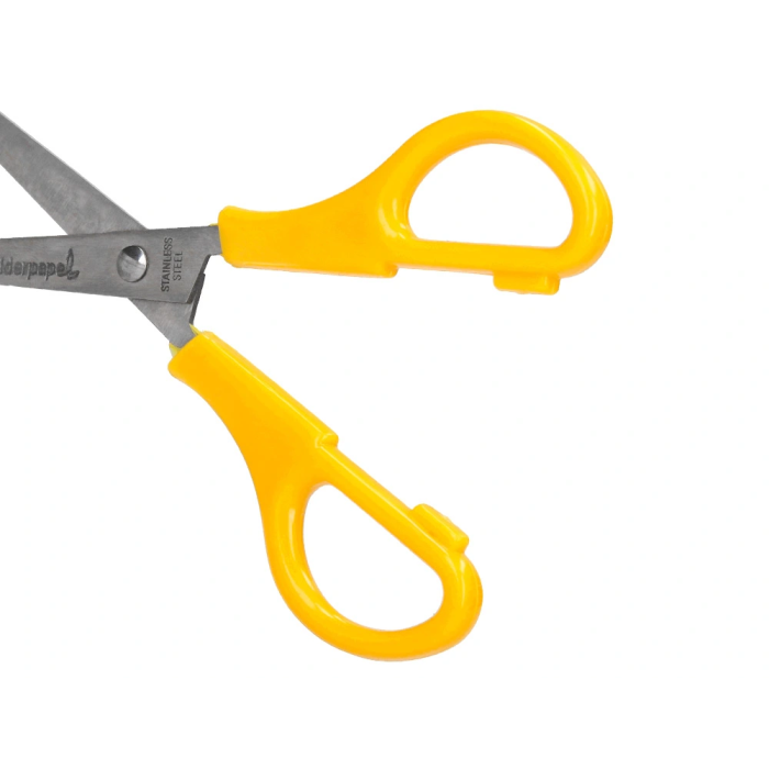 Liderpapel Tijera PS-52-D con Funda, 14 cm, Puntas Redondeadas, Acero Inoxidable, Mango Plástico, Colores Surtidos, Uso Hogar y Oficina 7