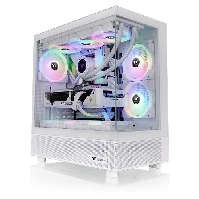 Thermaltake View 270 TG ARGB Midi Torre PC Blanco ATX EATX micro ATX Mini-ITX con Ventana Lateral
