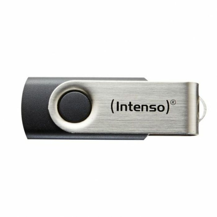 Memoria USB INTENSO Basic Line 32 GB Negro Plata 32 GB Memoria USB 3 Memoria USB INTENSO Basic Line 32 GB Negro Plata 32 GB Memoria USB 3