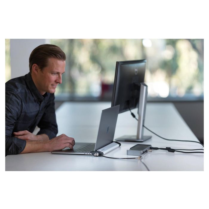 Kensington Microsaver 2.0 Twin Candado para Portátil, Cierre de Llave, Acero al Carbón, Negro, 2,4m 3