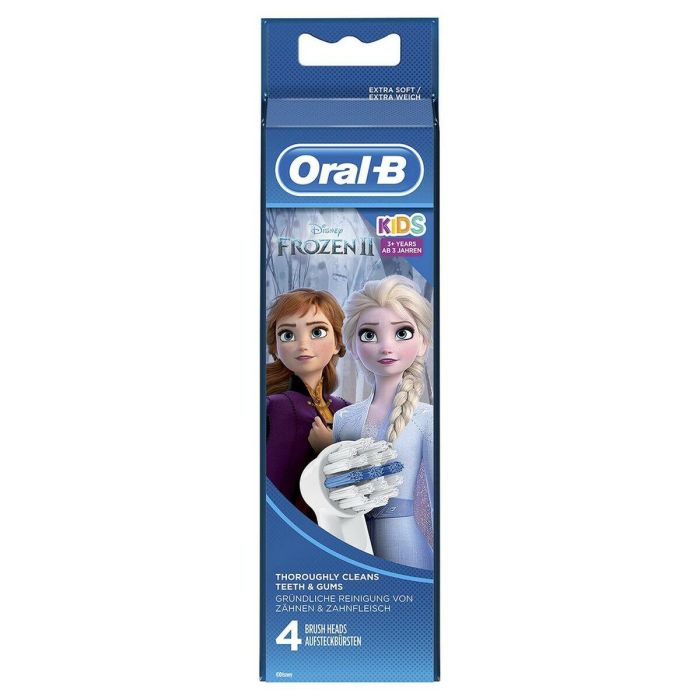 Oral-B Cepillo de Dientes Eléctrico Infantil Stages Power La Reina de Hielo (Frozen) - Pack de 4 Unidades 2 Oral-B Cepillo de Dientes Eléctrico Infantil Stages Power La Reina de Hielo (Frozen) - Pack de 4 Unidades 2