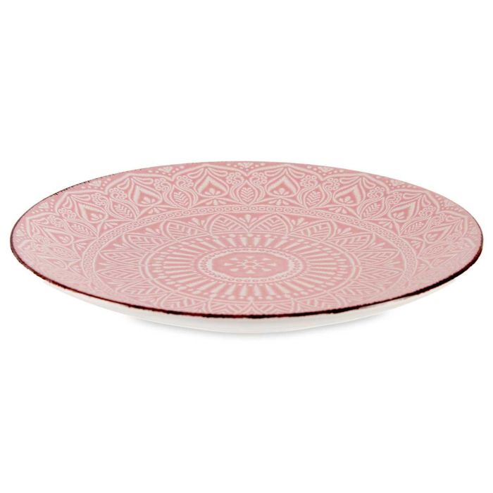 Plato Relieve Postre Rosa 22Cm Vessia (24 Unidades) 2 Plato Relieve Postre Rosa 22Cm Vessia (24 Unidades) 2