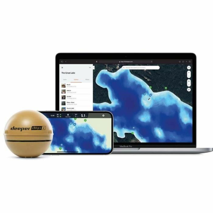 Deeper CHIRP + V2 Sonda de Pesca Wi-Fi con GPS Lanzable | Buscador de Peces de Precisión para Profundidades Extremas 1 Deeper CHIRP + V2 Sonda de Pesca Wi-Fi con GPS Lanzable | Buscador de Peces de Precisión para Profundidades Extremas 1