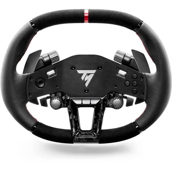 Thrustmaster Hypercar Wheel Add-On Volante para PC, PS4, PS5, Compatible con T818 y T598, 25 Botones, Negro/Plata - 4060304 0 Thrustmaster Hypercar Wheel Add-On Volante para PC, PS4, PS5, Compatible con T818 y T598, 25 Botones, Negro/Plata - 4060304 0