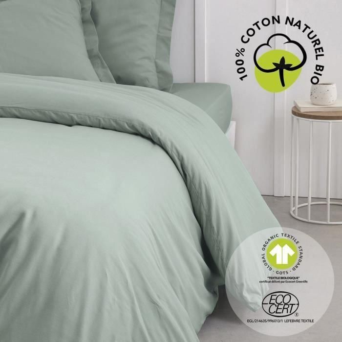Today TOD3574643512574 Juego de Cama 100% Algodón Orgánico 220x240 cm Certificado GOTS Oeko-Tex