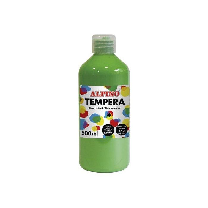 Tempera Alpino Liquida 500 Ml (Botella) Verde Claro