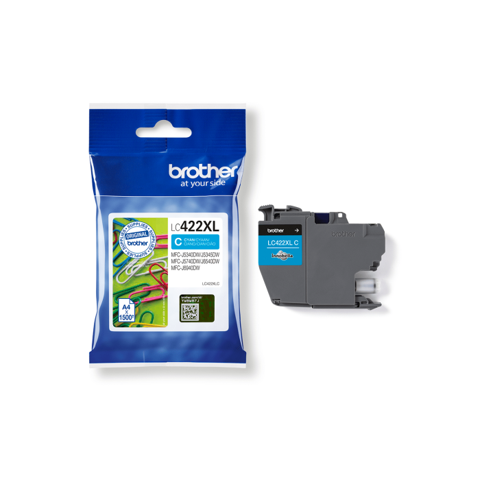 BROTHER Cartucho MFCJ5340DW Cian de larga duracion 2 BROTHER Cartucho MFCJ5340DW Cian de larga duracion 2