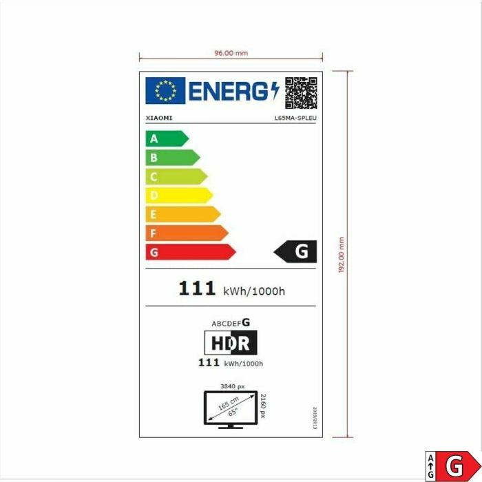 Xiaomi TV S Mini LED 65 2025 165,1 cm (65") 4K Ultra HD Smart TV Wifi Negro 1200 cd / m² 24