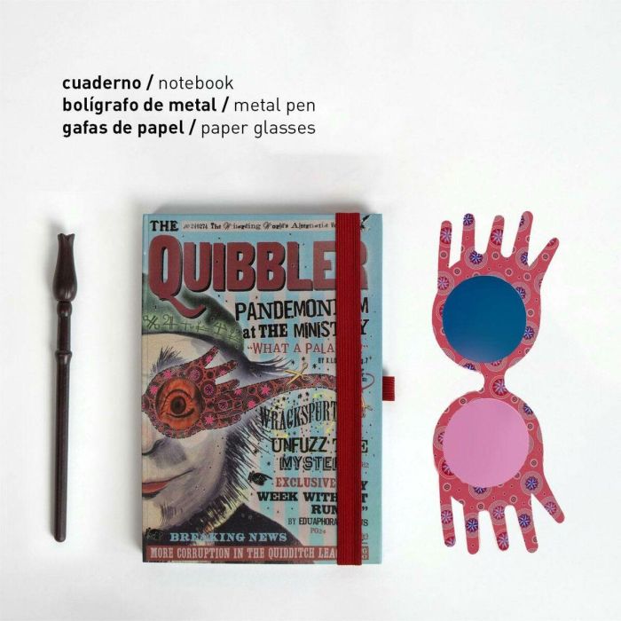 Set de papelería harry potter luna lovegood 18.0 x 22.5 x 2.5 cm 4 Set de papelería harry potter luna lovegood 18.0 x 22.5 x 2.5 cm 4