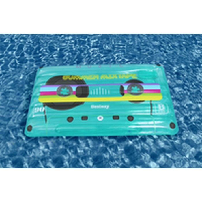Bestway Colchoneta Hinchable Retro Cassette 174x117 cm Playa y Piscina 43649 12 Bestway Colchoneta Hinchable Retro Cassette 174x117 cm Playa y Piscina 43649 12