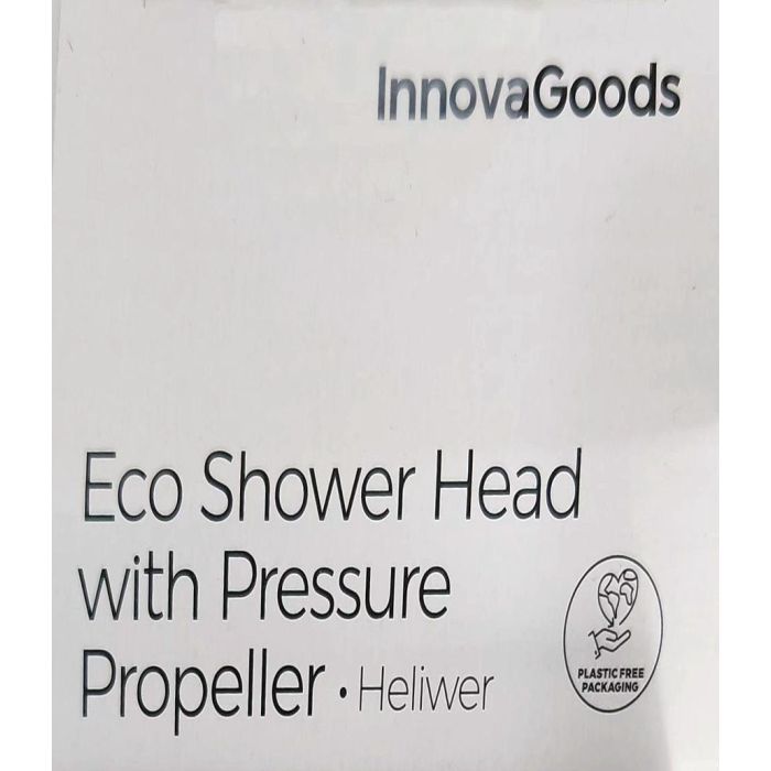 Ecoducha con Hélice de Presión y Filtro Purificador Heliwer InnovaGoods 11 Ecoducha con Hélice de Presión y Filtro Purificador Heliwer InnovaGoods 11
