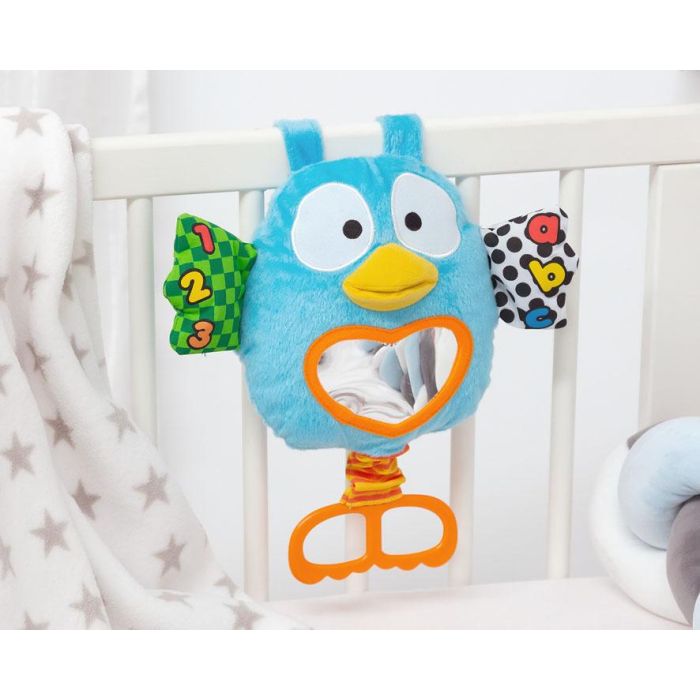 Juguete Búho de Aprendizaje Interactivo para Bebés +0 meses - Habla, Canta, Enseña Letras y Números - Cuna - Estimula Sentidos