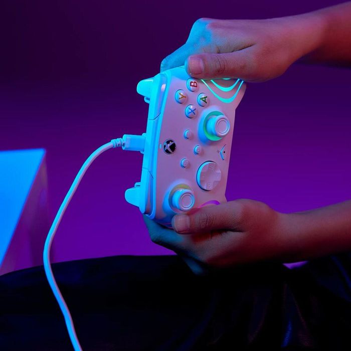 PDP PER0708056070250 Gamepad Afterglow Wave Con Cable Blanco Compatible con PC y Xbox 15 PDP PER0708056070250 Gamepad Afterglow Wave Con Cable Blanco Compatible con PC y Xbox 15
