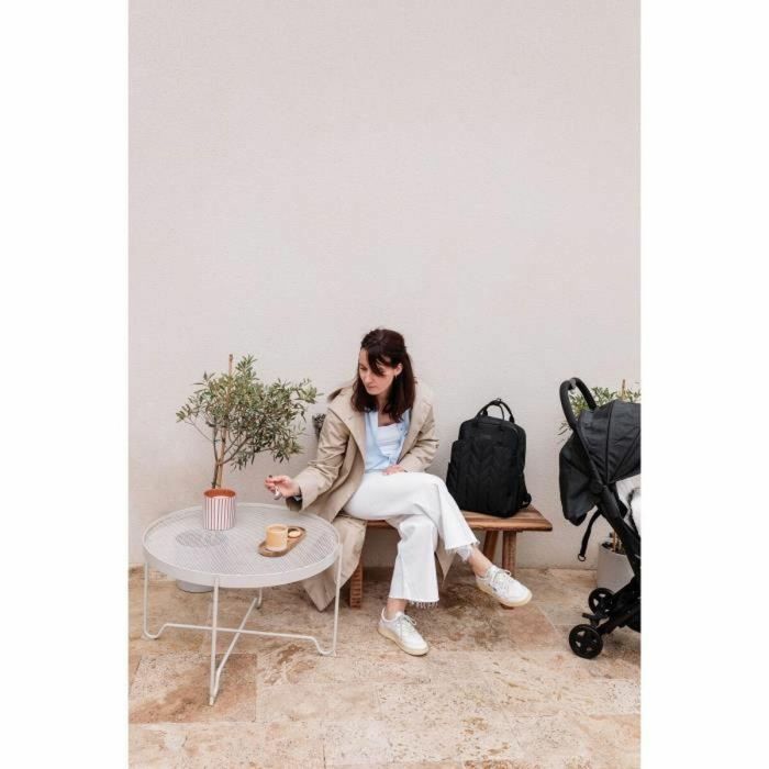 Tineo TIN3275052459534 Bolso Cambiador Mochila Acolchado Negro 1