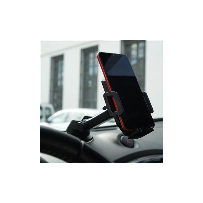 Elbe ACC-102 Soporte de móvil con ventosa para coche, ajustable 60-90mm 6 Elbe ACC-102 Soporte de móvil con ventosa para coche, ajustable 60-90mm 6