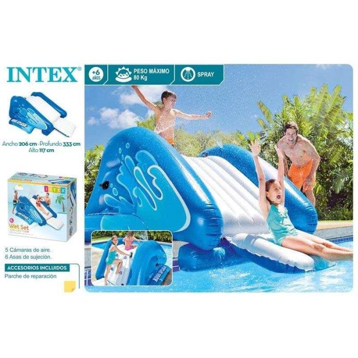 Tobogán de Agua Intex 58849 333 x 206 x 117 cm Hinchable (333 x 206 x 117 cm) 4 Tobogán de Agua Intex 58849 333 x 206 x 117 cm Hinchable (333 x 206 x 117 cm) 4
