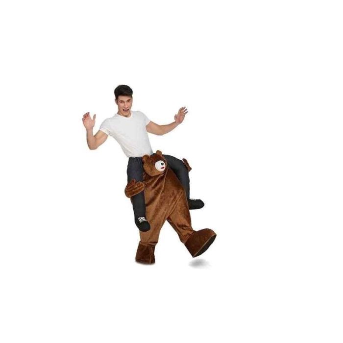 Disfraz adulto oso a hombros talla unica Disfraz adulto oso a hombros talla unica