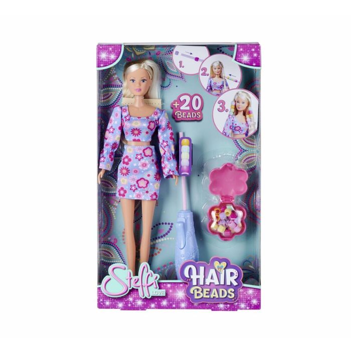 Steffi Love - Muñeca Perla - 29cm - Accesorios para el pelo para muñeca - A partir de 3 años 2