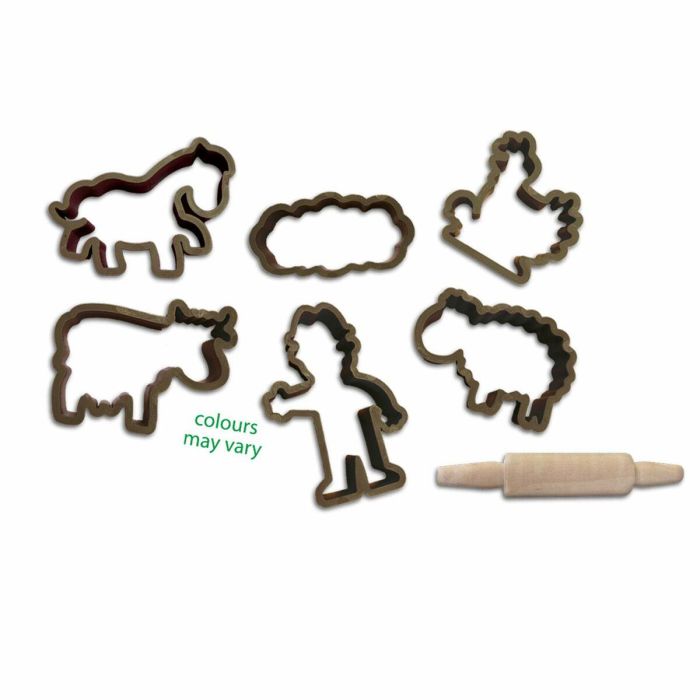 Ses Creative SEC8710341249199 - Kit de Masa para Modelar Gigante Ecológico 7x90g con Herramientas 1