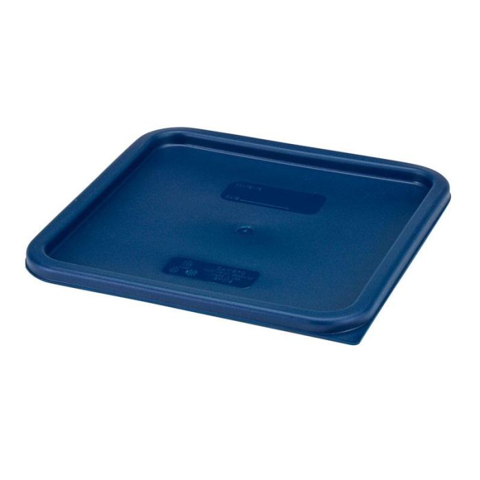 CAMBRO - SFC12-453 - TAPA para recipientes cuadrados (no incluido) de 11,4 l., 17,2 l. y 20,8 l. - 25,6 x 31 cm - Color Azul medianoche