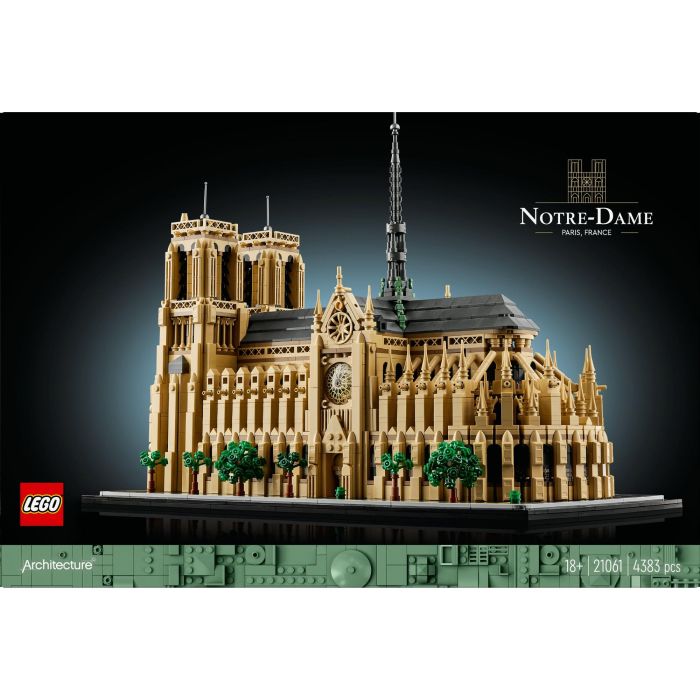 LEGO 21061 Architecture Notre-Dame de Paris Set de Construcción para Adultos 13 LEGO 21061 Architecture Notre-Dame de Paris Set de Construcción para Adultos 13