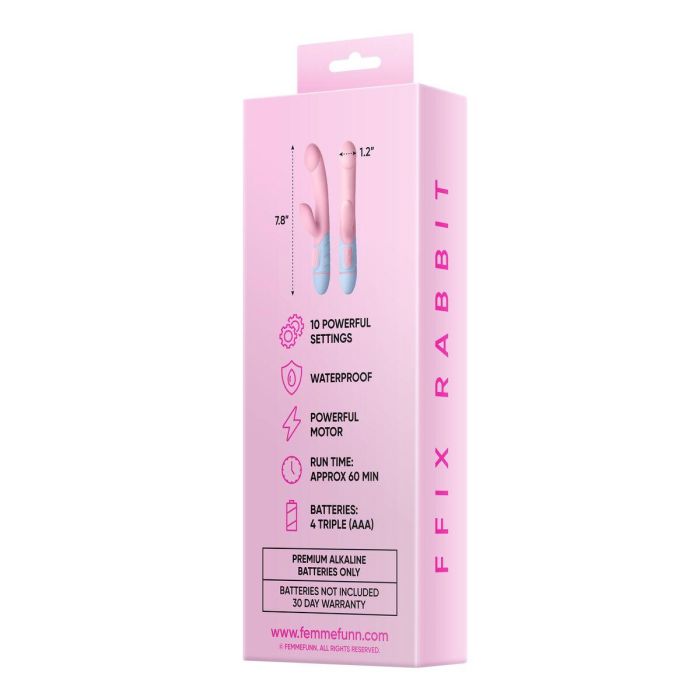 Vibrador Punto G FemmeFunn Ffix Rosa 7 Vibrador Punto G FemmeFunn Ffix Rosa 7