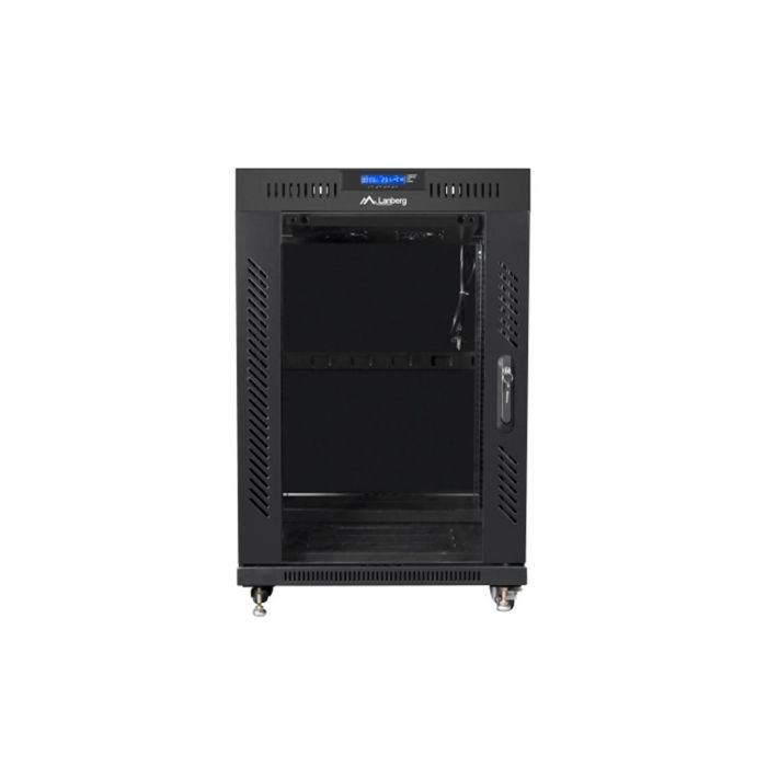 Lanberg FF01-6615-12BL armario rack 15U Rack o bastidor independiente Negro Lanberg FF01-6615-12BL armario rack 15U Rack o bastidor independiente Negro