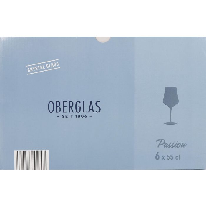 Oberglas Set 6 Copas de Vino "Passion" 55 cl | Alto 23 cm | Vidrio | Ref. 1
