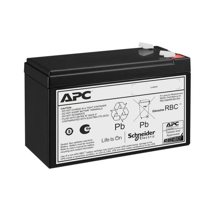 APC Replacement Battery Cartridge 176, 24 V, 7 Ah, Lead-Acid, 4.3 kg, black 1 APC Replacement Battery Cartridge 176, 24 V, 7 Ah, Lead-Acid, 4.3 kg, black 1