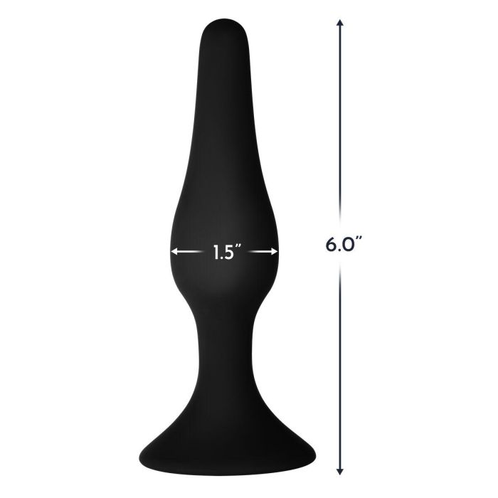 Plug Anal Forto Negro 3 Plug Anal Forto Negro 3