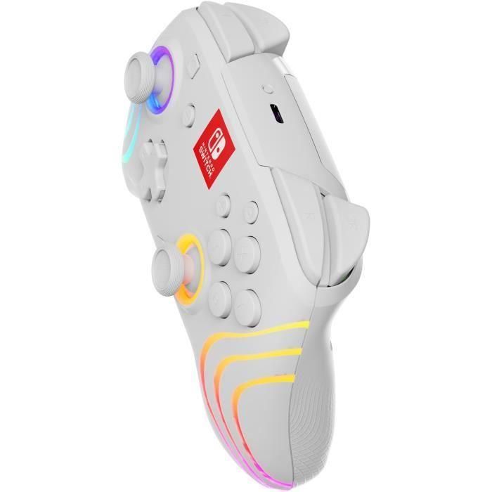 PDP 1699738979179 Gamepad Afterglow Wave con Iluminación RGB y Batería de 2100 mAh para Nintendo Switch 4 PDP 1699738979179 Gamepad Afterglow Wave con Iluminación RGB y Batería de 2100 mAh para Nintendo Switch 4