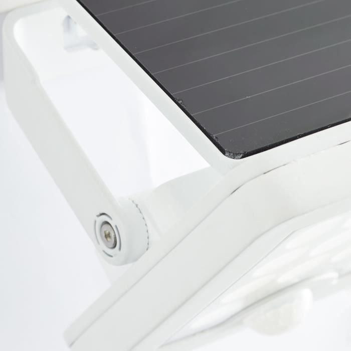 Aplique de exterior - BRILLIANT - LUTON - LED y solar - Detector de movimiento - Plástico y metal - 4 W - Blanco 2