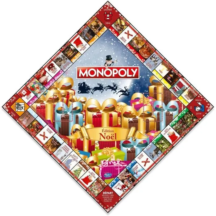 Winning Moves MONOPOLY Navidad Juego de Mesa WIN5036905050685 2 Winning Moves MONOPOLY Navidad Juego de Mesa WIN5036905050685 2
