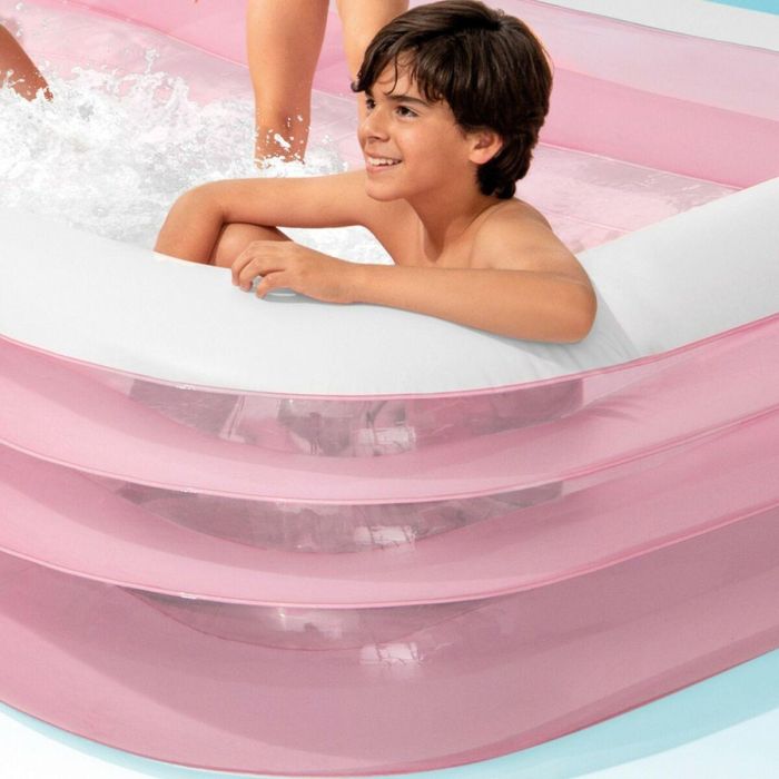 Piscina Hinchable para Niños Intex 1050 L 305 x 56 x 183 cm Rosa (2 Unidades) 1