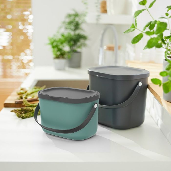 Recipiente contenedor Rotho Albula Verde 3,2 L Rectangular 2