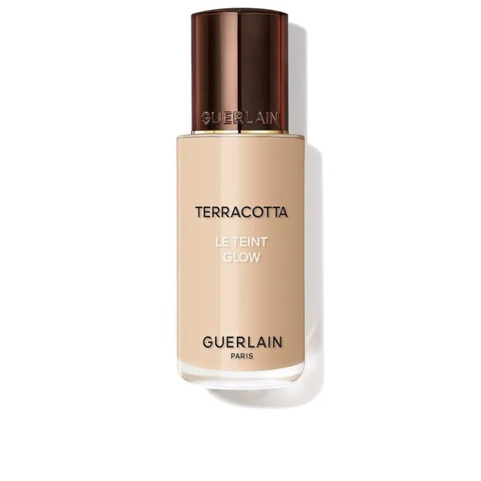 Guerlain Terracotta Le Teint Glow Fondo de Maquillaje Fluido #2N 30 ml - 95% Ingredientes Naturales, 24H Resplandor