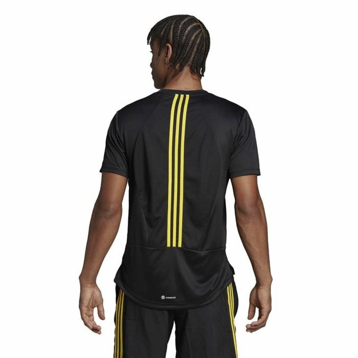 Camiseta de Manga Corta Hombre Adidas Aeroready HIIT Back Negro XS 1