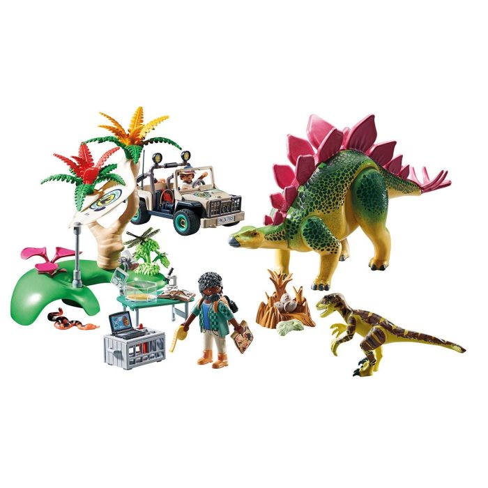 PLAYMOBIL Campamento Investigación con Dinosaurios 71523 1