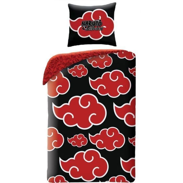 Naruto AAAWI32484 - Juego de Cama Akatsuki Microfibra - Funda Nórdica 140x200 cm + Funda Almohada 63x63 cm 0 Naruto AAAWI32484 - Juego de Cama Akatsuki Microfibra - Funda Nórdica 140x200 cm + Funda Almohada 63x63 cm 0