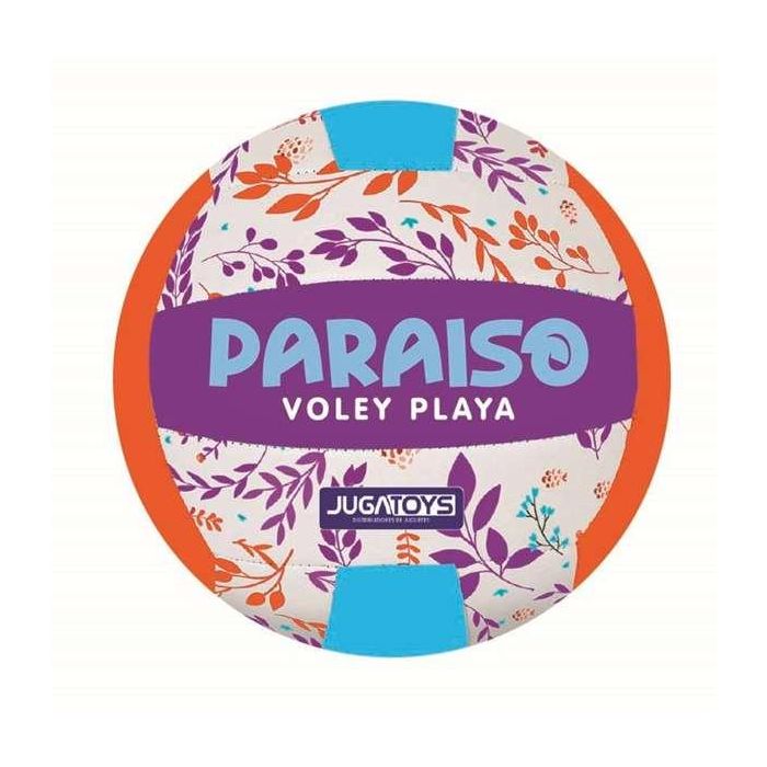 Balón volley playa paraíso, tacto suave, 21 cm, 270-290 gr. - modelos surtidos 3