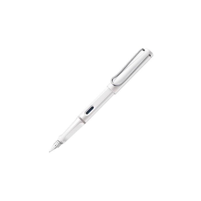 Lamy Pluma Estilográfica Safari 019M Tinta Azul Punta M Blanco Lamy Pluma Estilográfica Safari 019M Tinta Azul Punta M Blanco