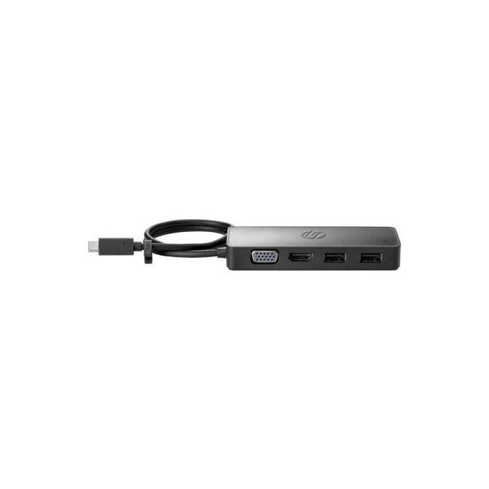 HP G2 USB-C Travel Hub Multipropósito para Portátiles, Expansor de Puertos con HDMI, VGA y 2x USB para Accesorios Diarios 1 HP G2 USB-C Travel Hub Multipropósito para Portátiles, Expansor de Puertos con HDMI, VGA y 2x USB para Accesorios Diarios 1