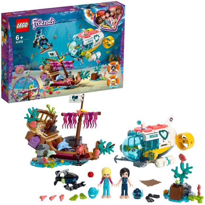 Lego Friends Rettungs-U-Boot für Delfine 4 Lego Friends Rettungs-U-Boot für Delfine 4